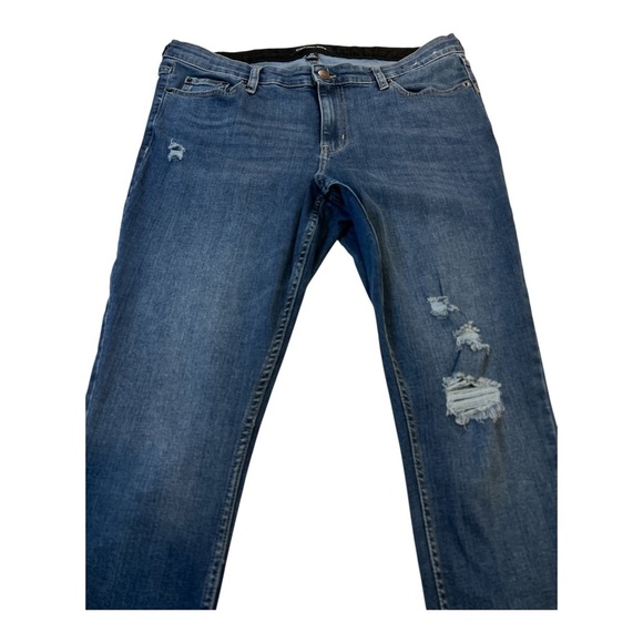 Calvin Klein Jeans Mid Rise Skinny Made with Repreve, Women’s, Blue, Sz 18 W - Picture 9 of 12